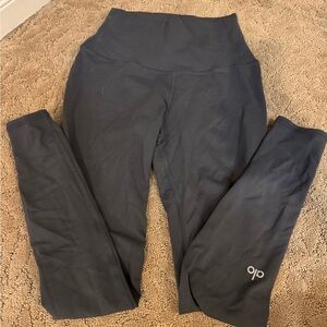 ALO Yoga Charcoal High-Rise Leggings